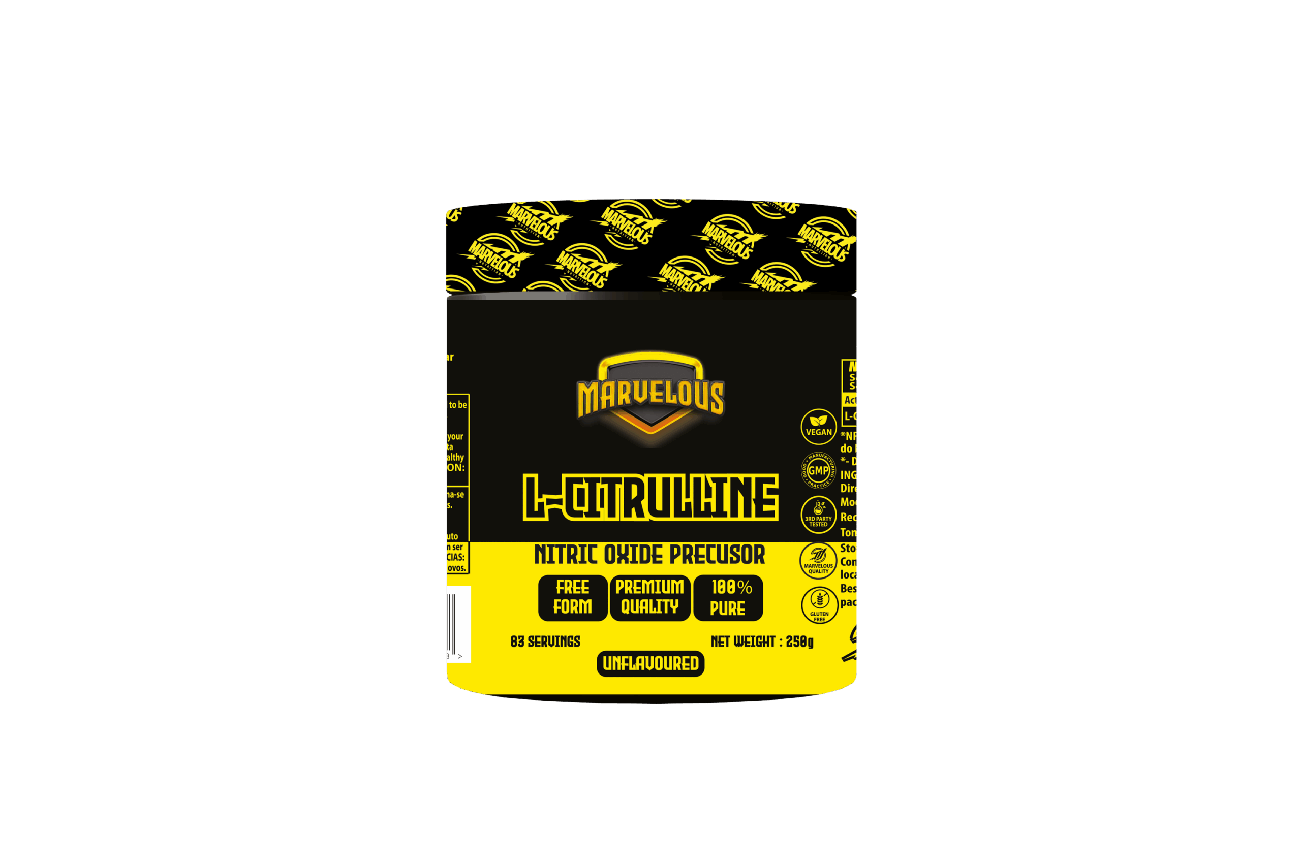 Citrulline malate Black & Yellow